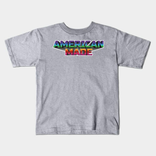 American Made Kids T-Shirt by ScottyWalters